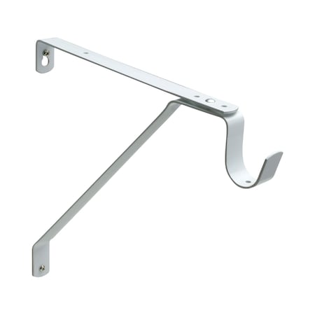 Pamex Heavy Duty Adjustable Shelf and Rod Support Bracket White Finish DD0632WC